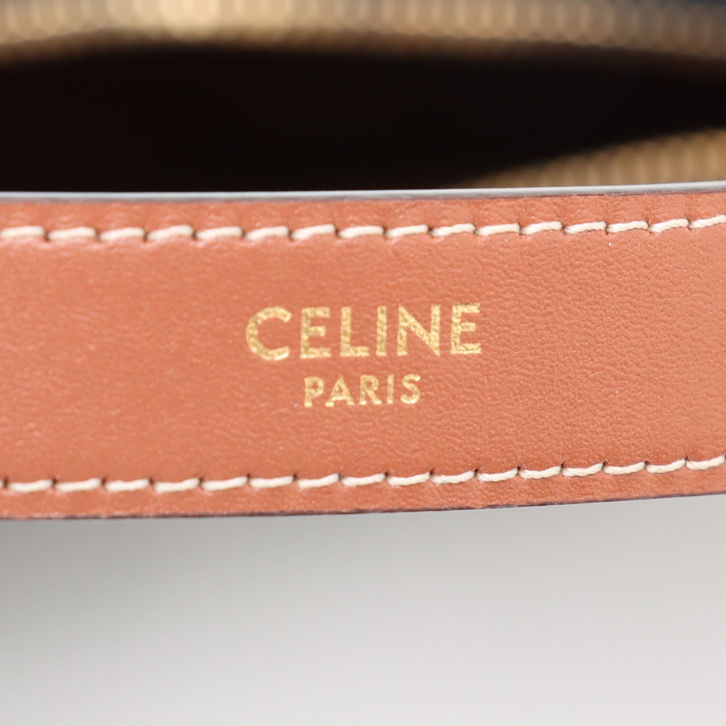 Celine Mini Triomphe Coated Canvas Ava Shoulder Bag