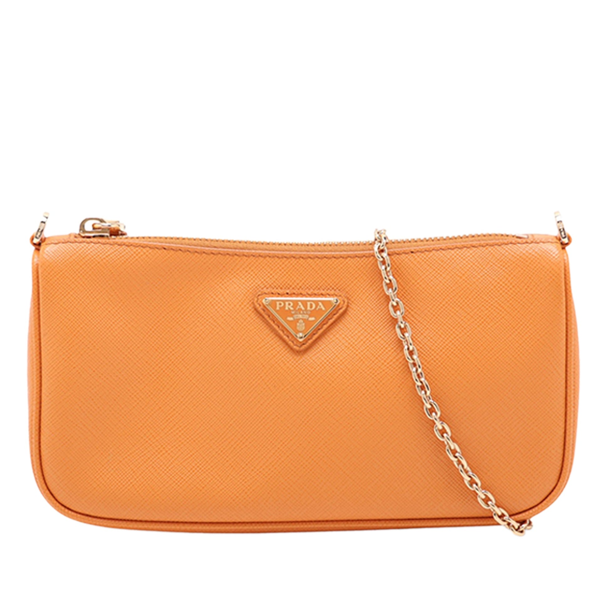 Prada Saffiano Chain Shoulder Bag