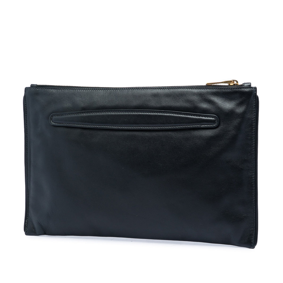 Miu Miu Studded Leather Zip Clutch