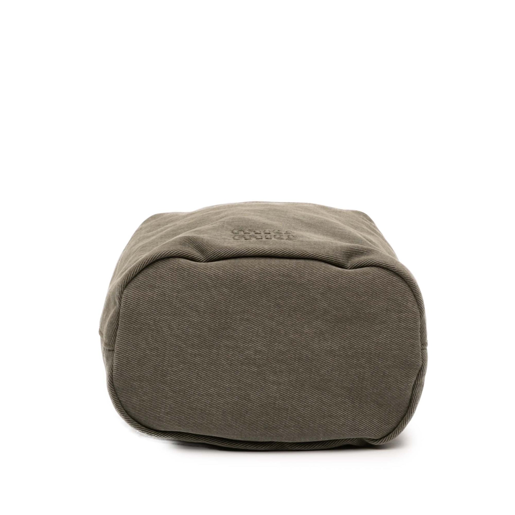 Miu Miu Re Nylon Gabardine Bucket Bag