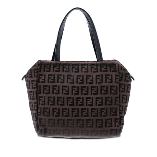 Fendi Mini Zucchino Canvas Handbag