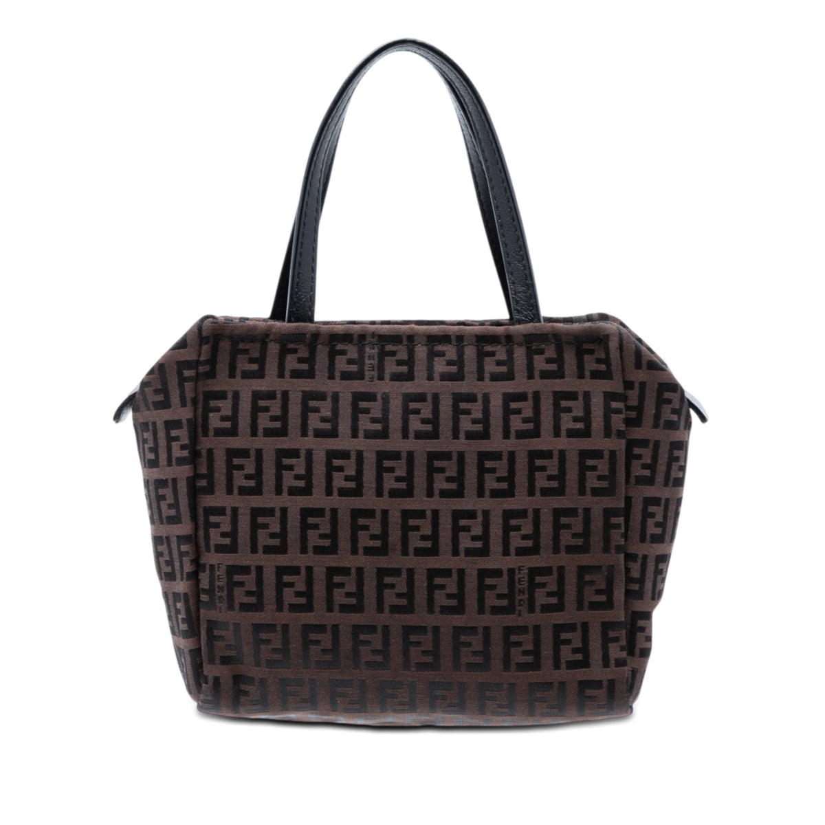 Fendi Mini Zucchino Canvas Handbag