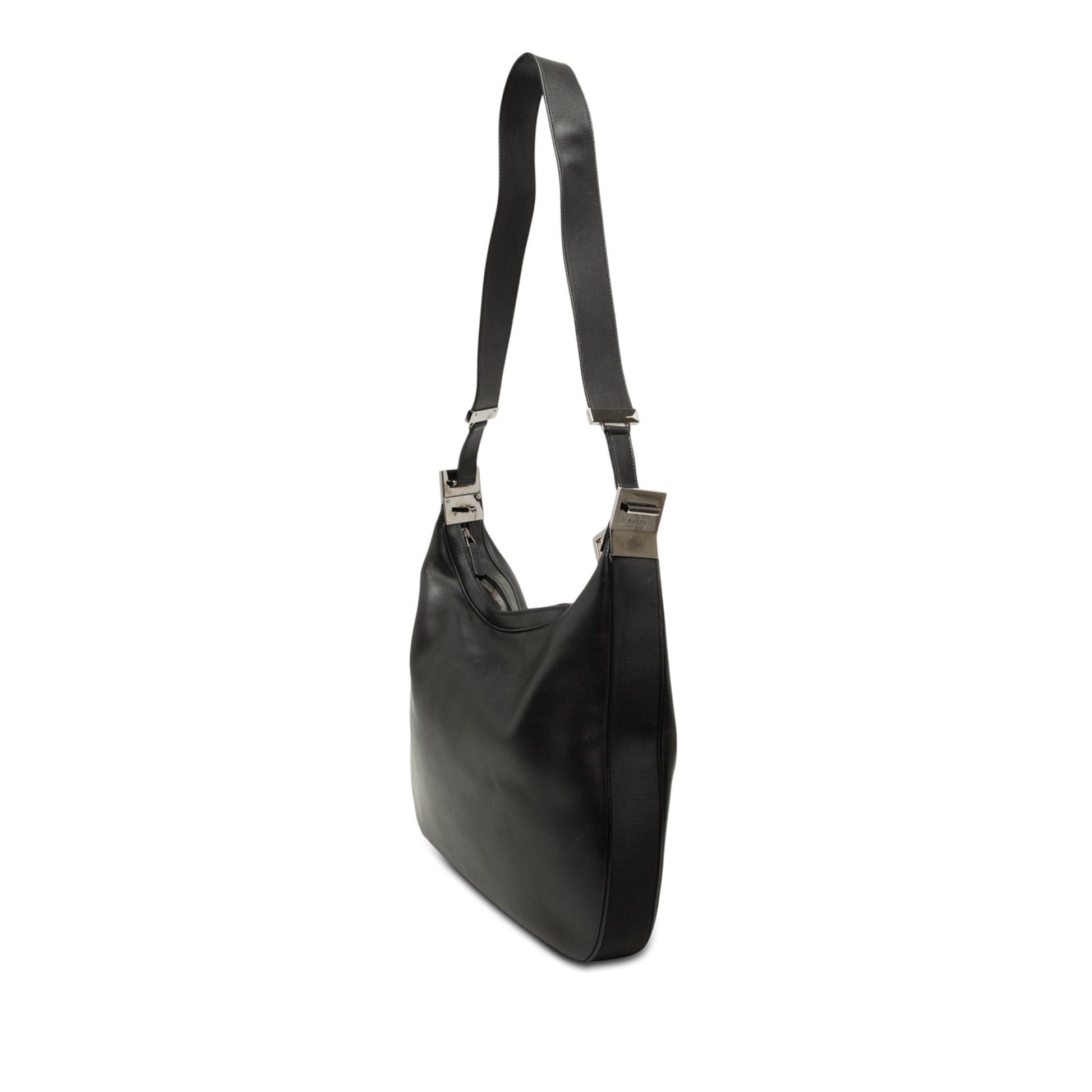 Gucci Calfskin Attache Shoulder Bag