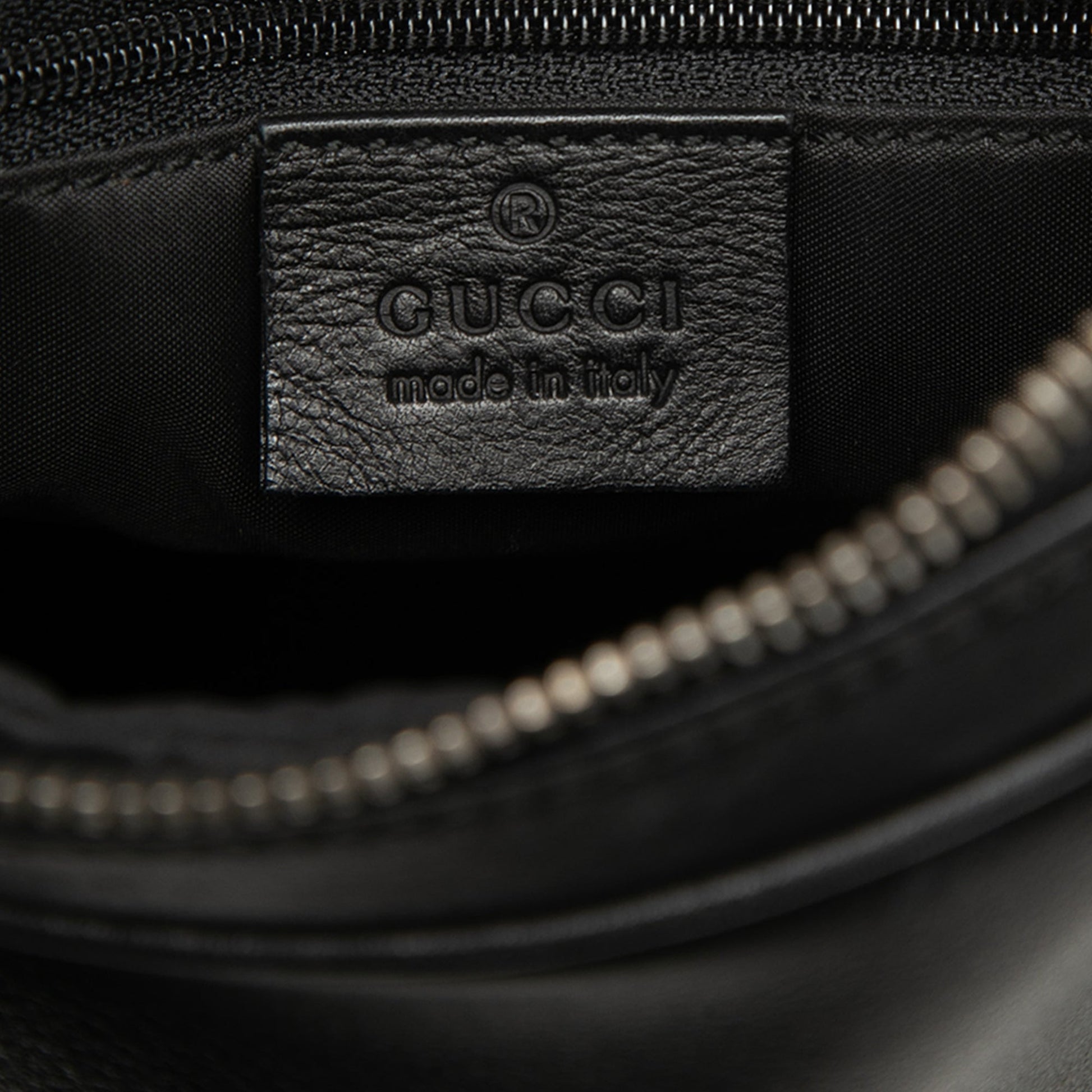 Gucci Calfskin Attache Shoulder Bag