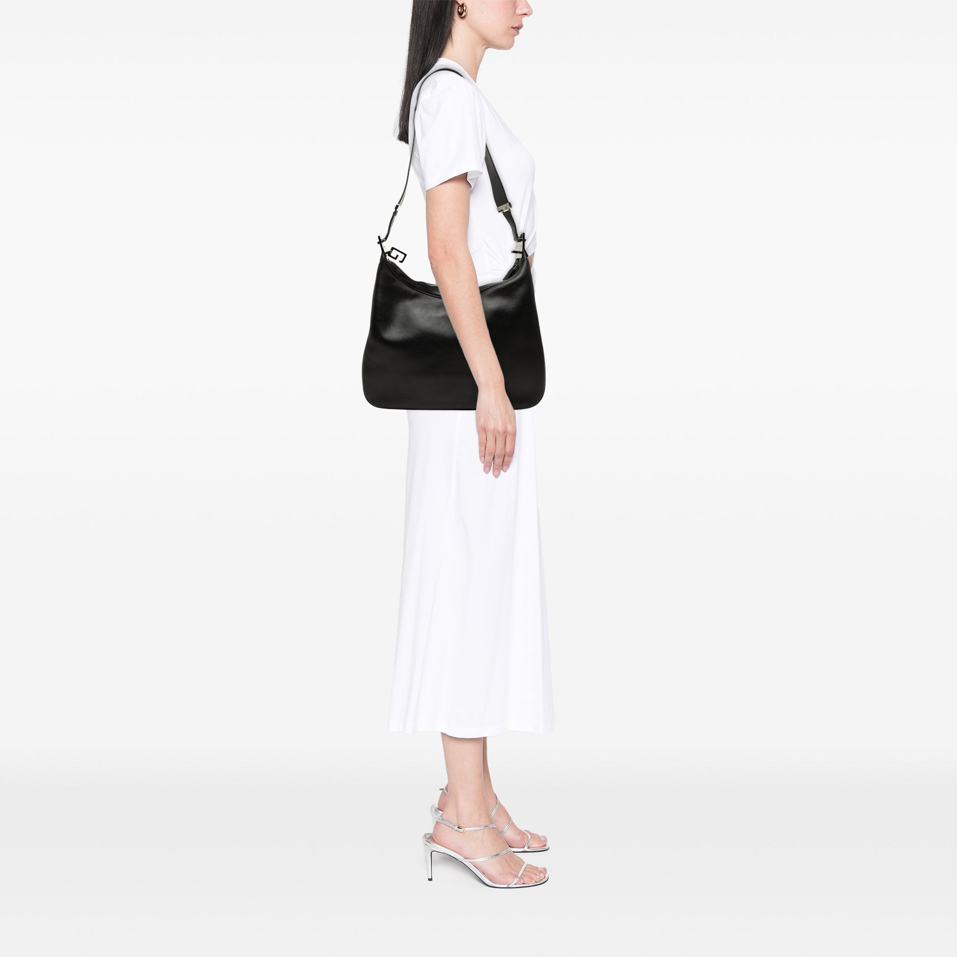 Gucci Calfskin Attache Shoulder Bag