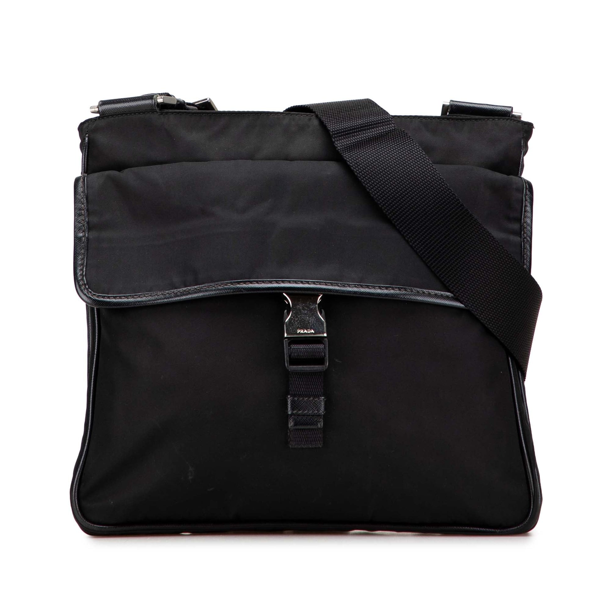 Prada Tessuto Zip Top Crossbody