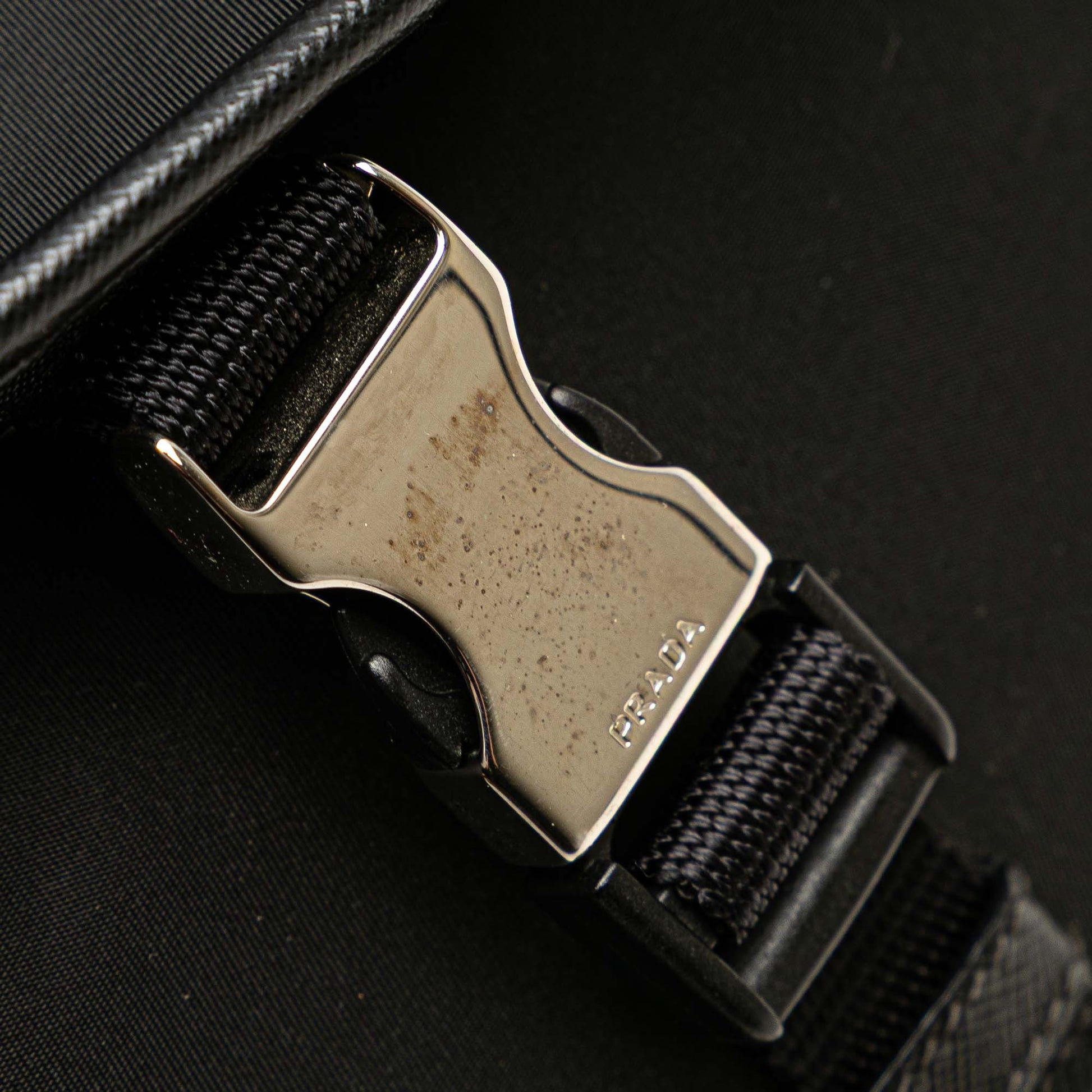 Prada Tessuto Zip Top Crossbody