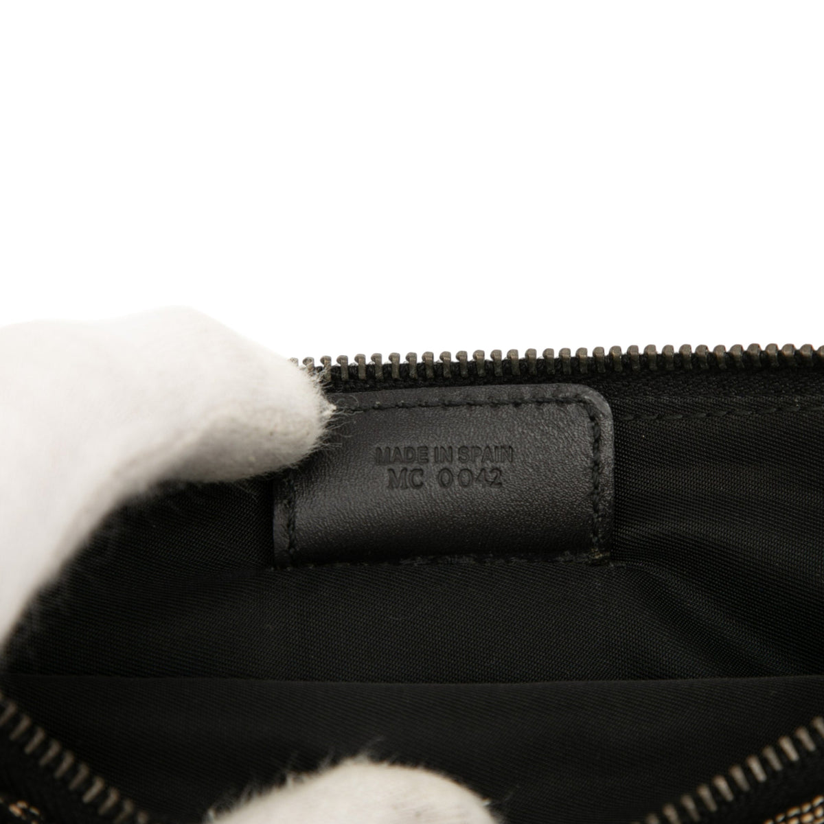 Dior Mini Diorissimo Canvas Saddle Pochette