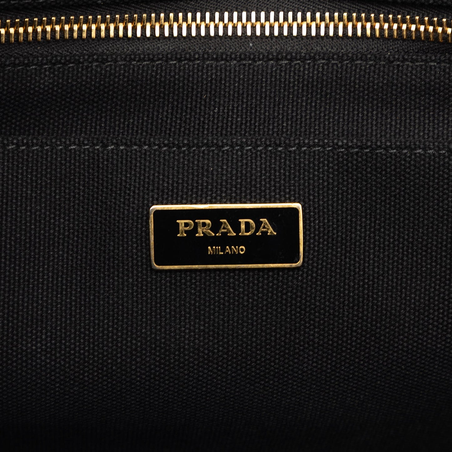 Prada Canvas Canapa Logo Tote