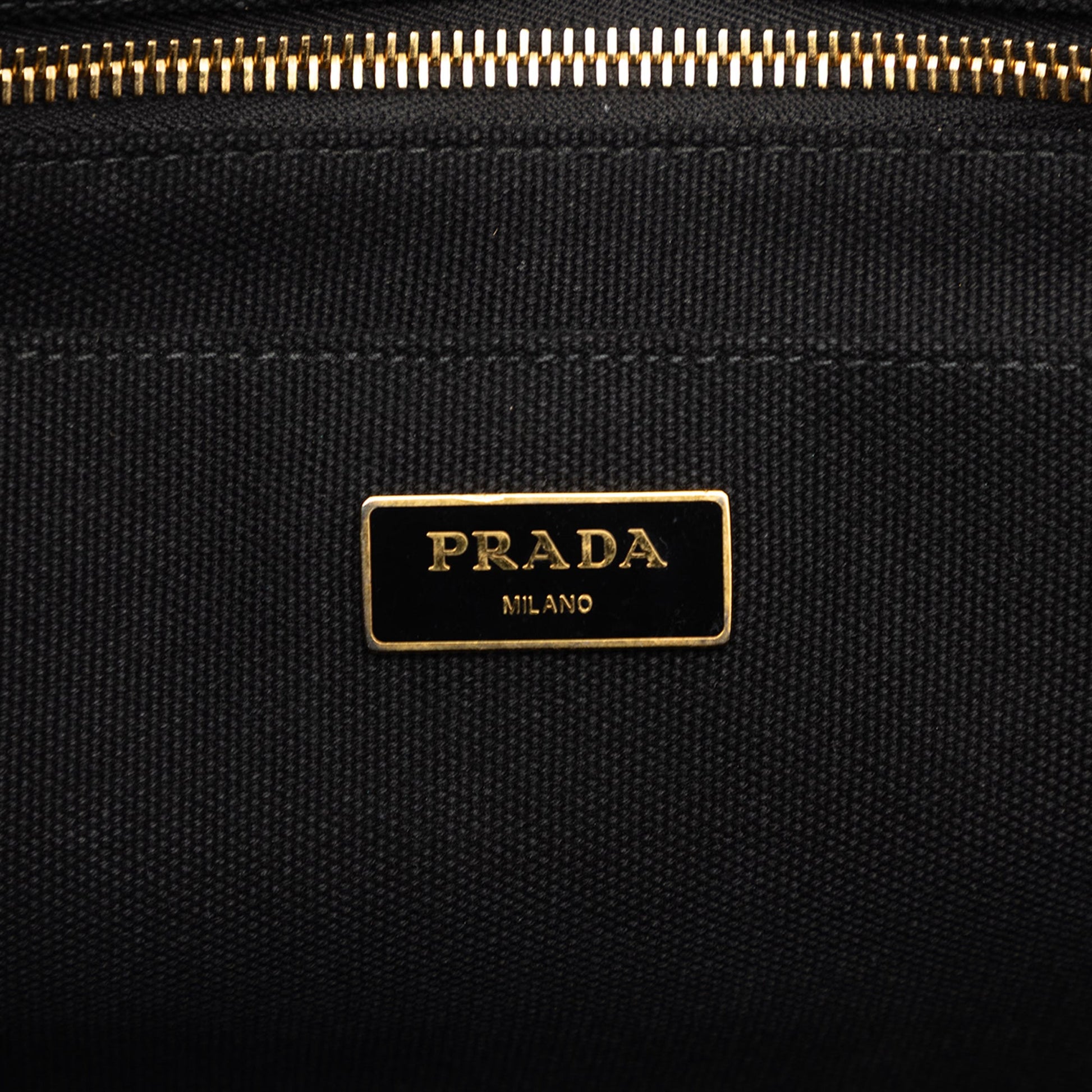 Prada Canvas Canapa Logo Tote