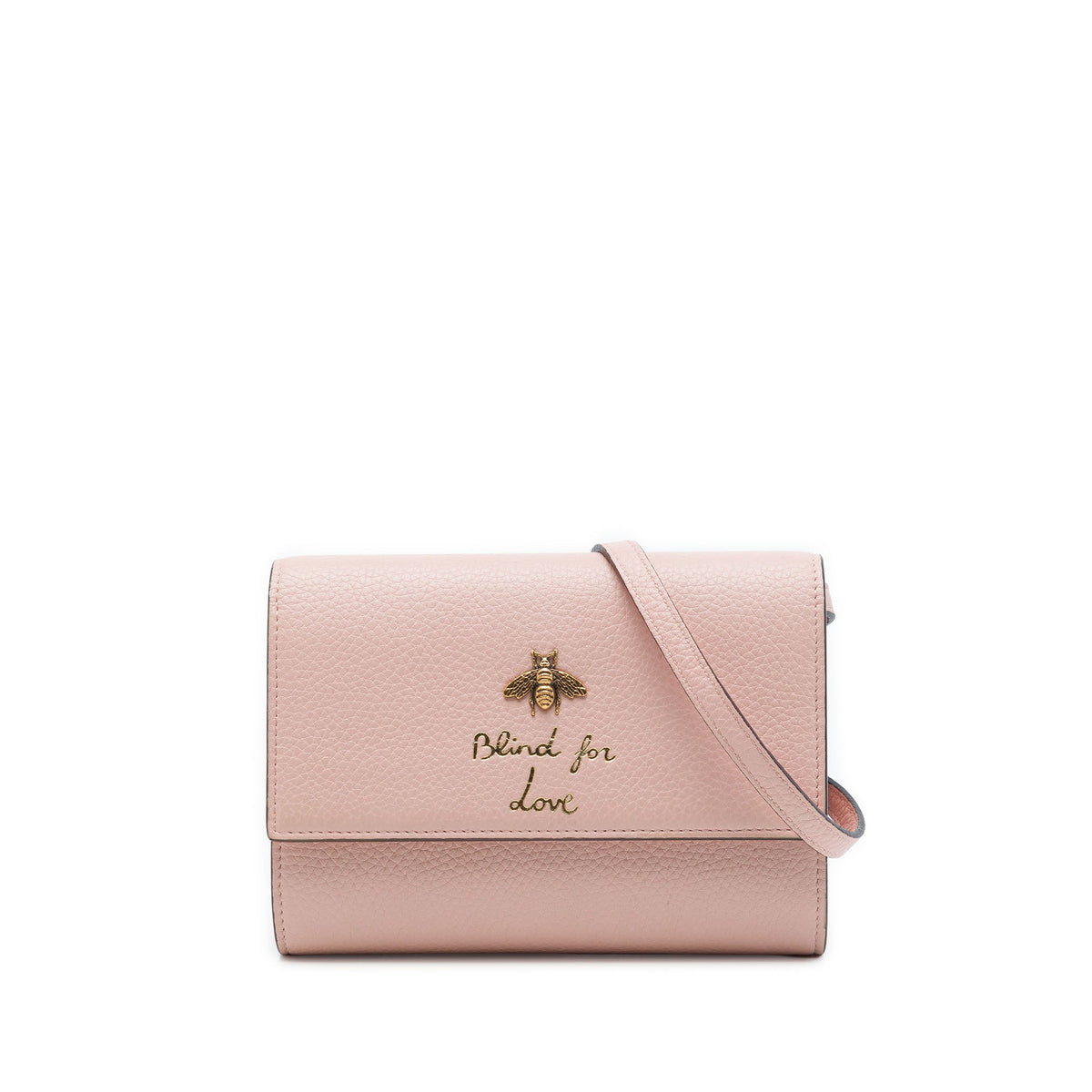 Gucci Calfskin Animalier Blind For Love Crossbody