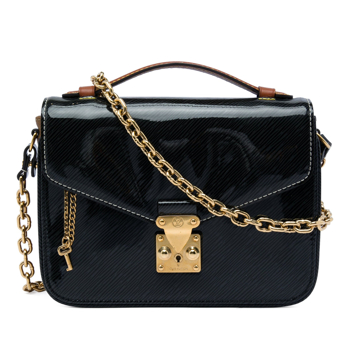 Louis Vuitton Shiny Epi and Monogram Reverse Mini Pochette Metis