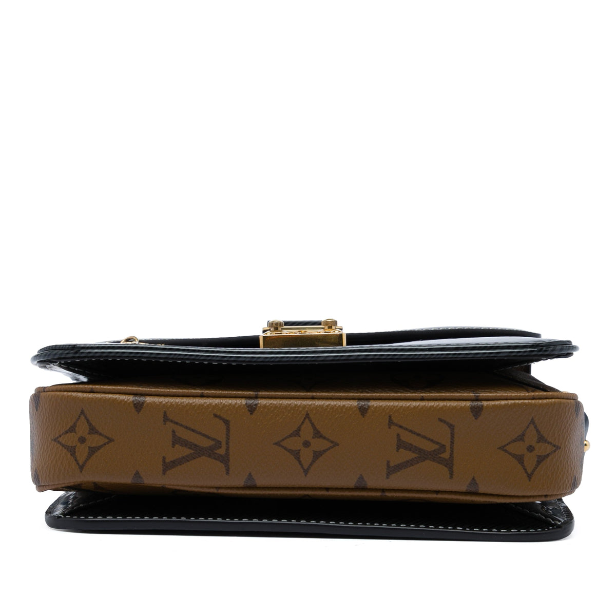 Louis Vuitton Shiny Epi and Monogram Reverse Mini Pochette Metis