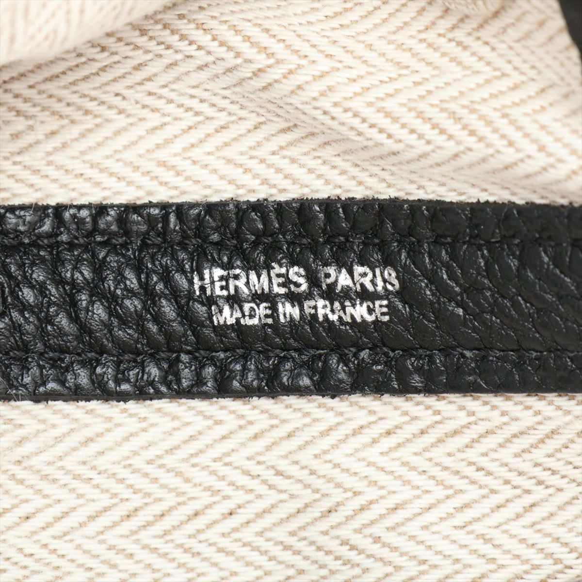 Hermès Negonda Garden Party 30 — Black