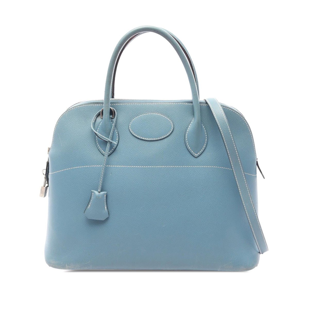 Hermès Epsom Bolide 35 — Blue