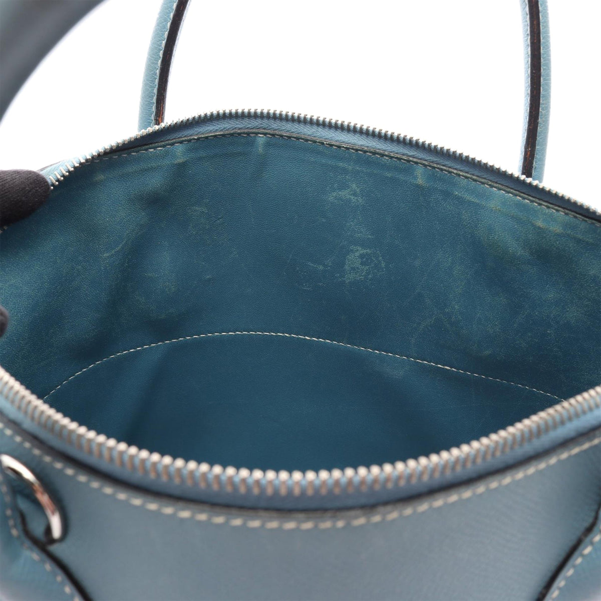 Hermès Epsom Bolide 35 — Blue