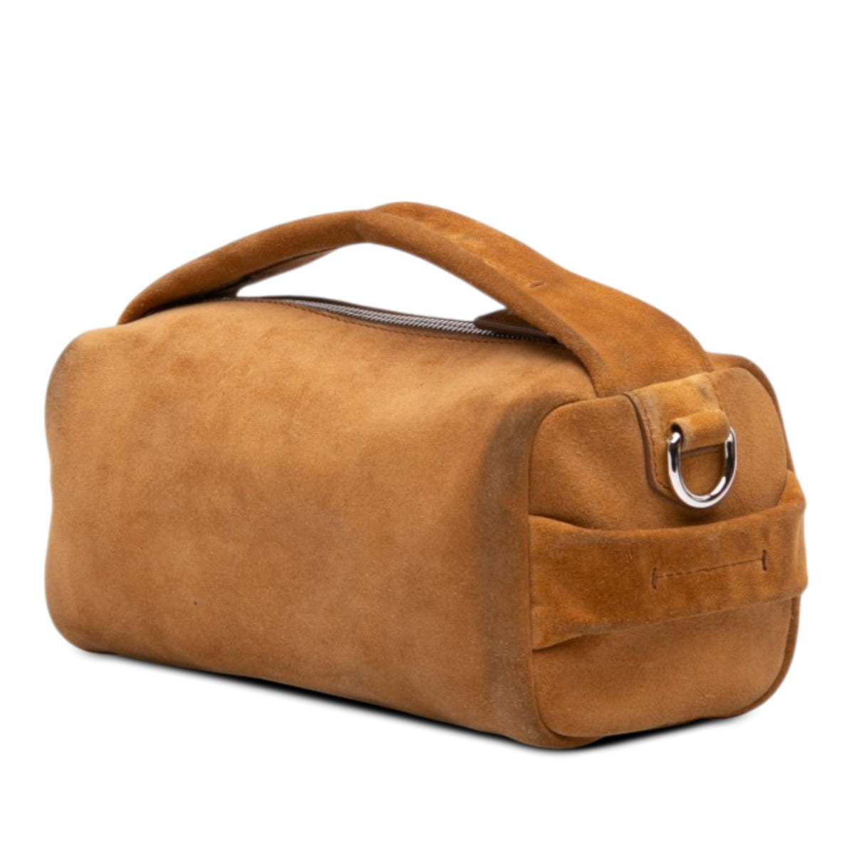 Prada Suede Top Handle Satchel