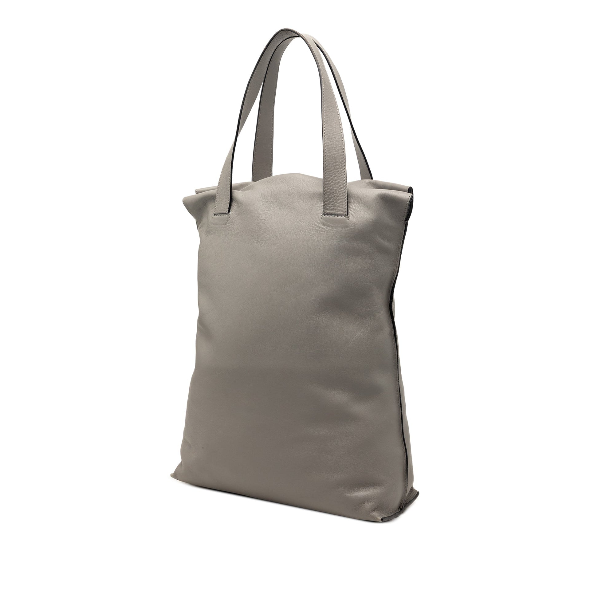 LOEWE Leather Anagram Shopper Tote