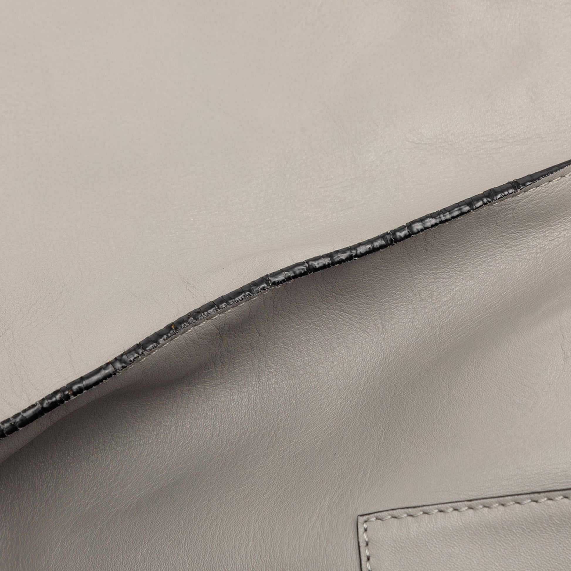 LOEWE Leather Anagram Shopper Tote