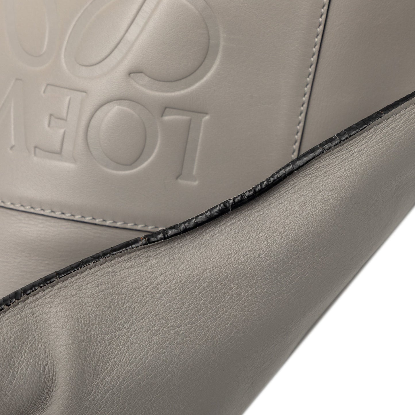 LOEWE Leather Anagram Shopper Tote