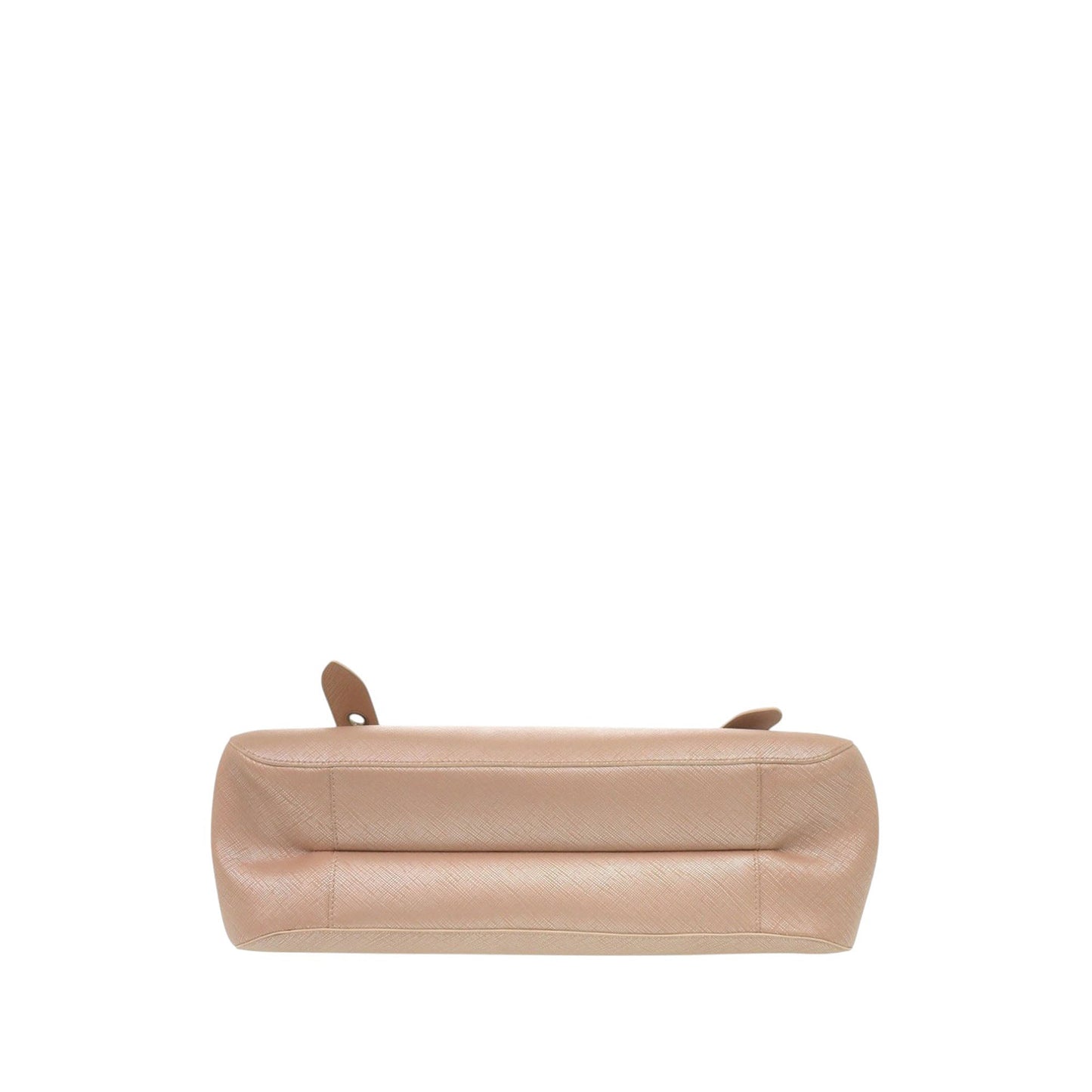Ferragamo Metallic Calfskin Gancini Handbag