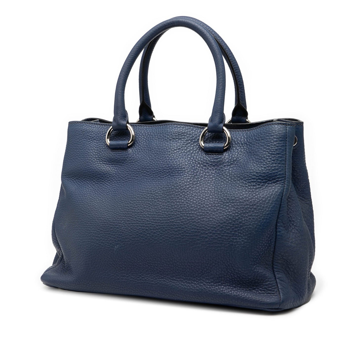 Vitello Daino Zip Top Satchel