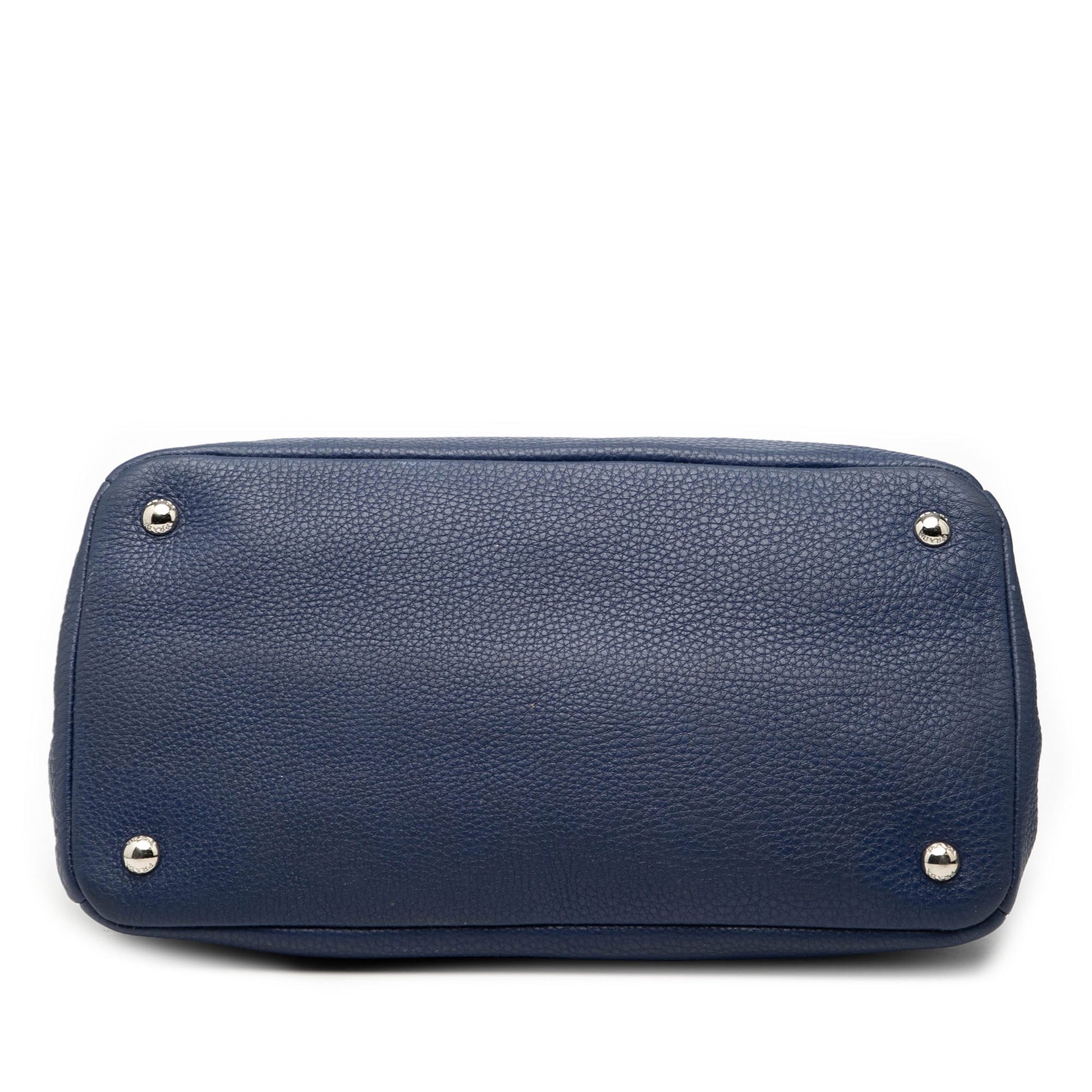 Vitello Daino Zip Top Satchel