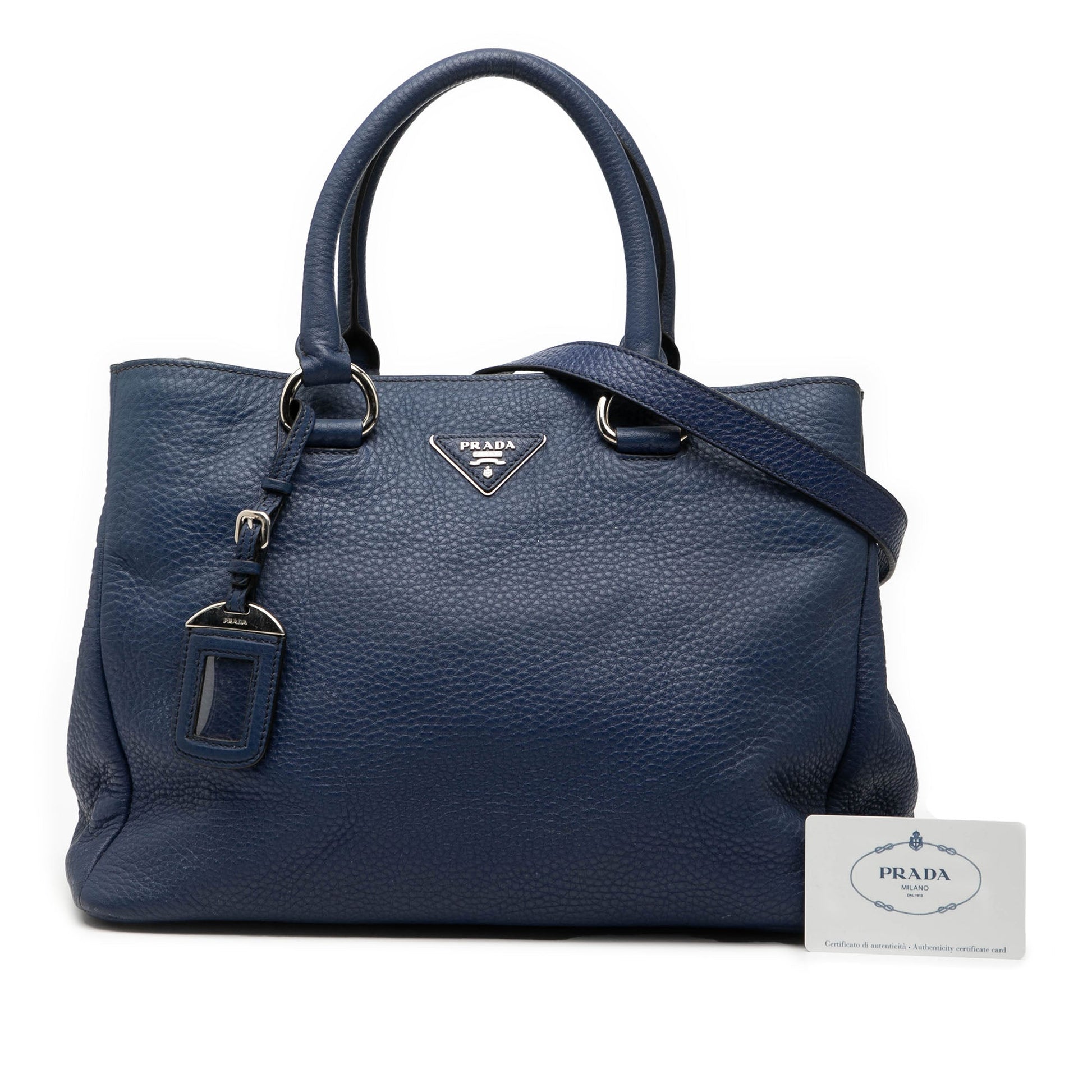 Vitello Daino Zip Top Satchel