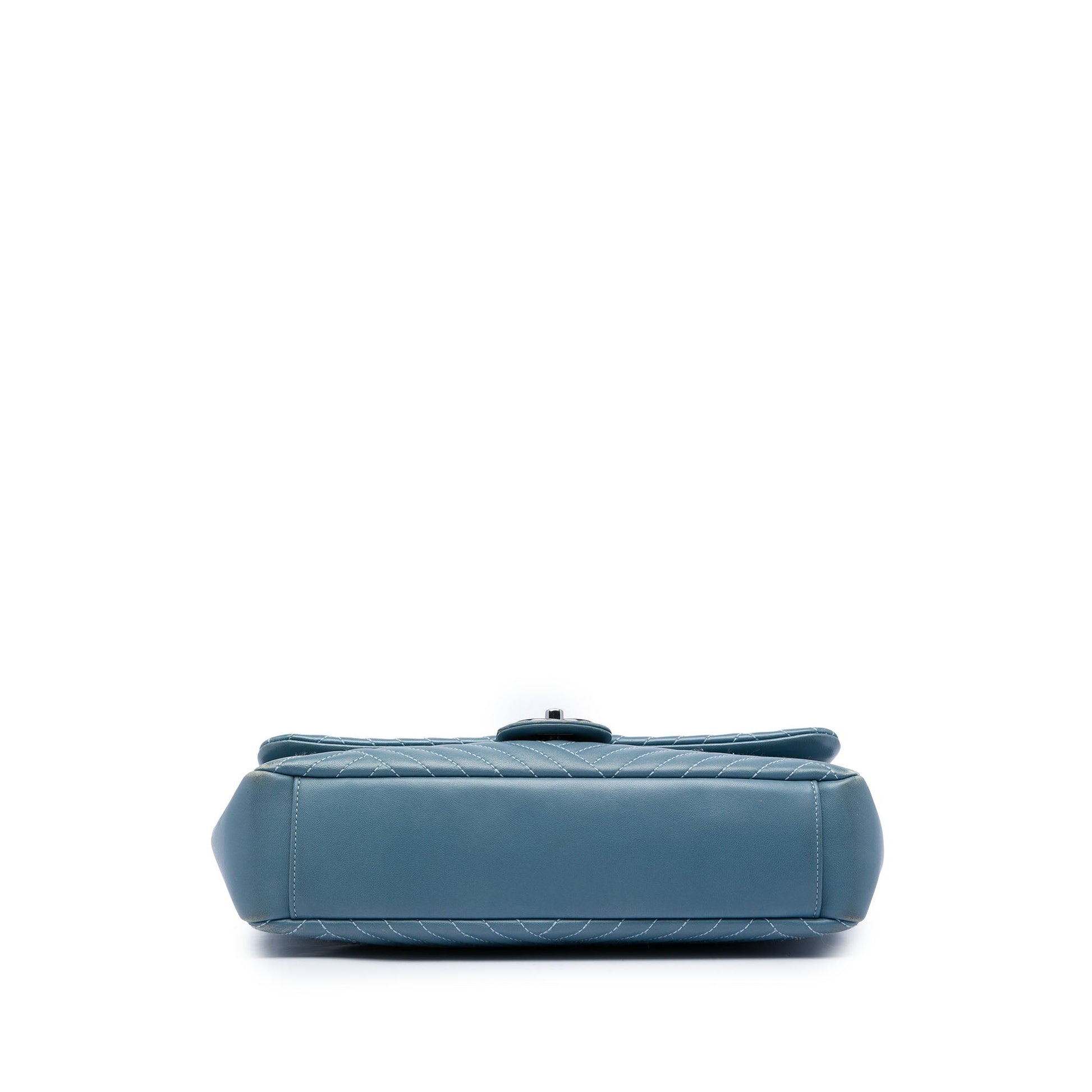 Chanel Large Lambskin CC Crossing Flap