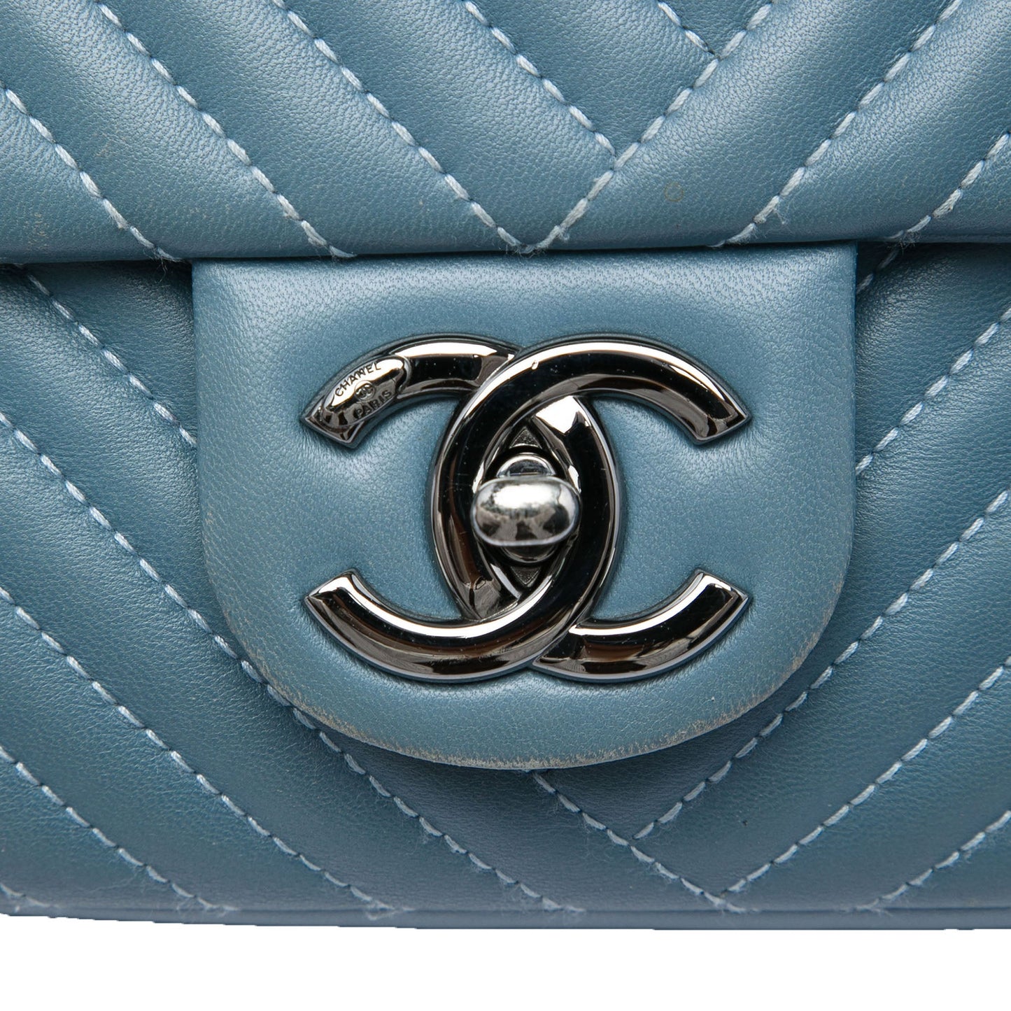 Chanel Large Lambskin CC Crossing Flap