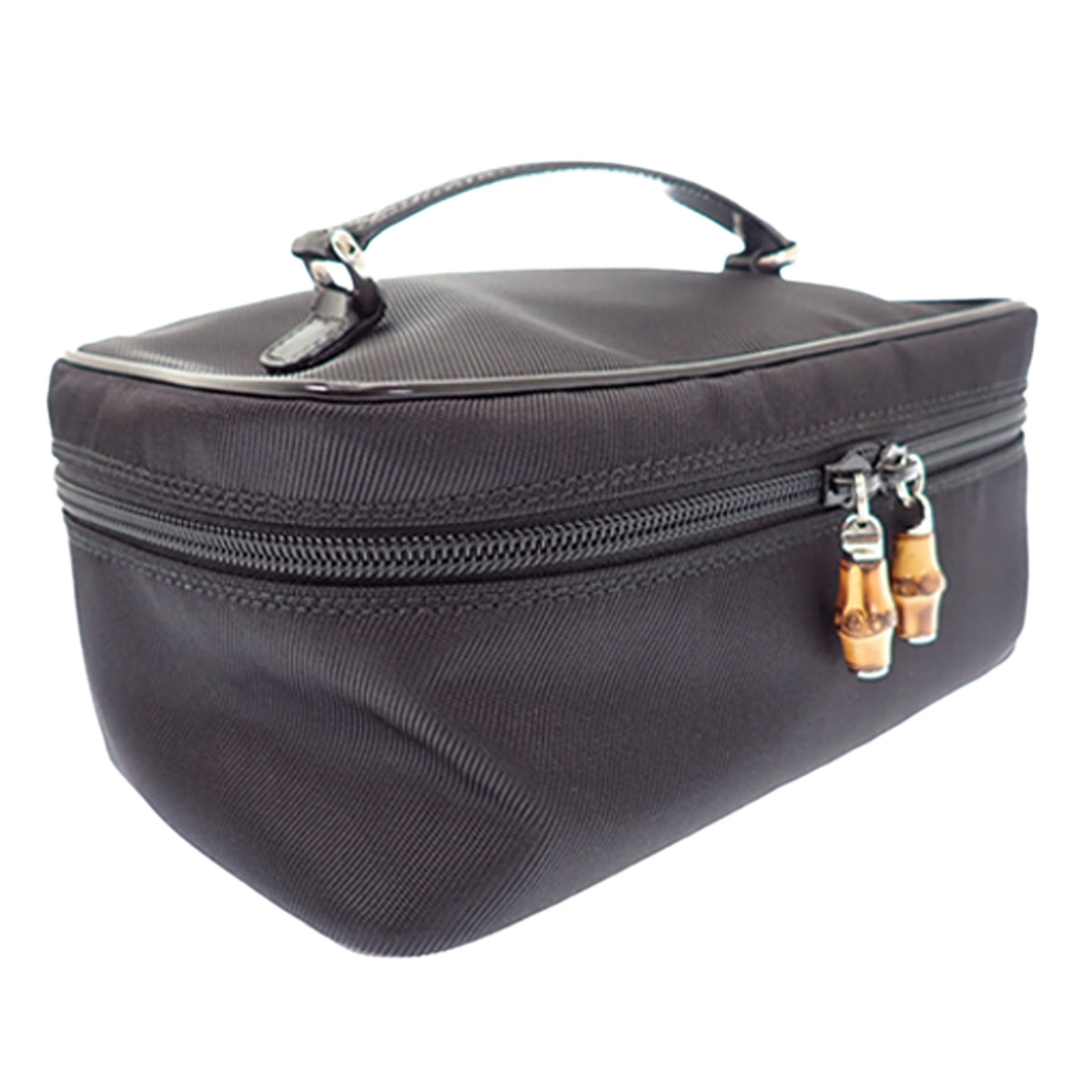 Gucci Nylon Bamboo Vanity Bag