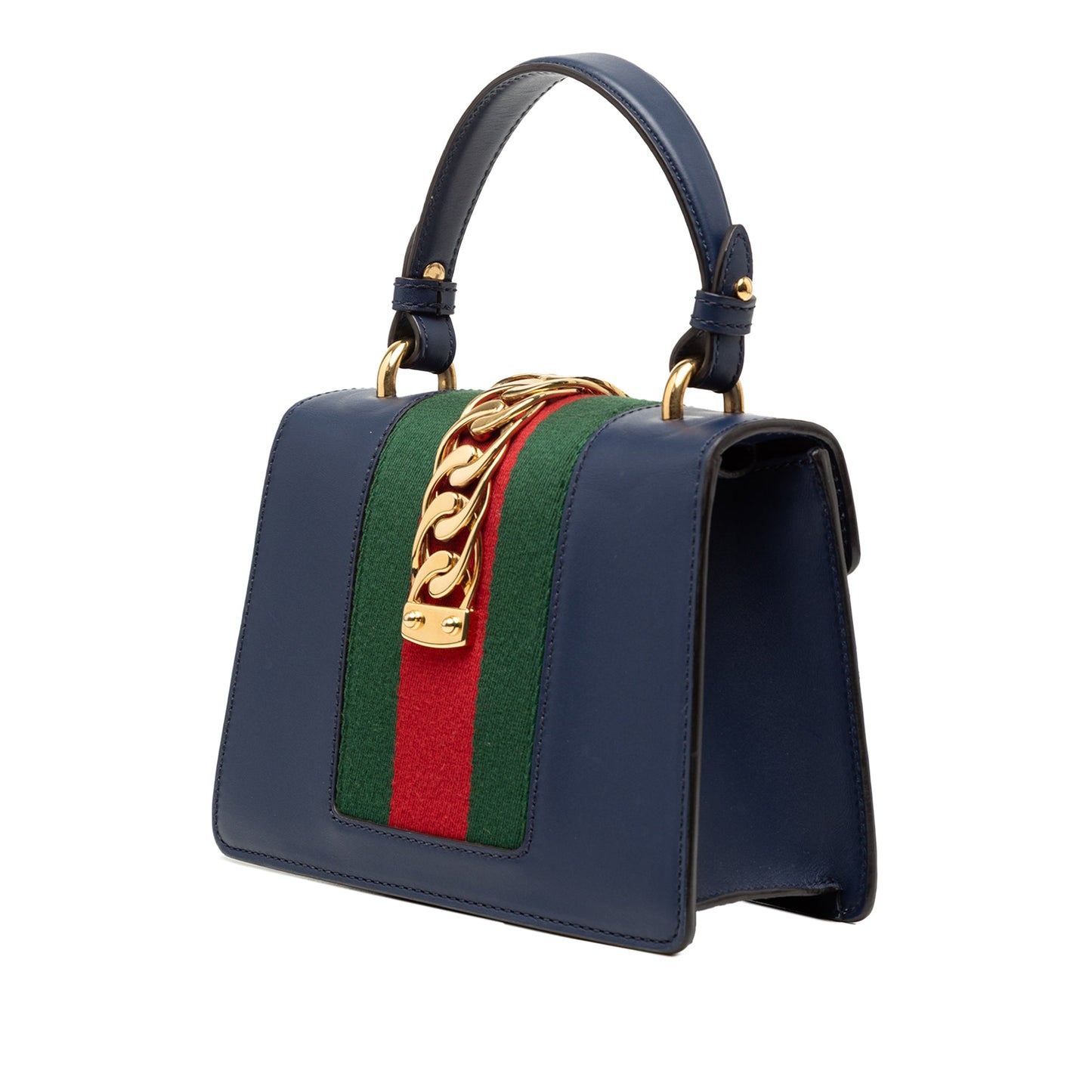 Gucci Mini Leather Sylvie Satchel
