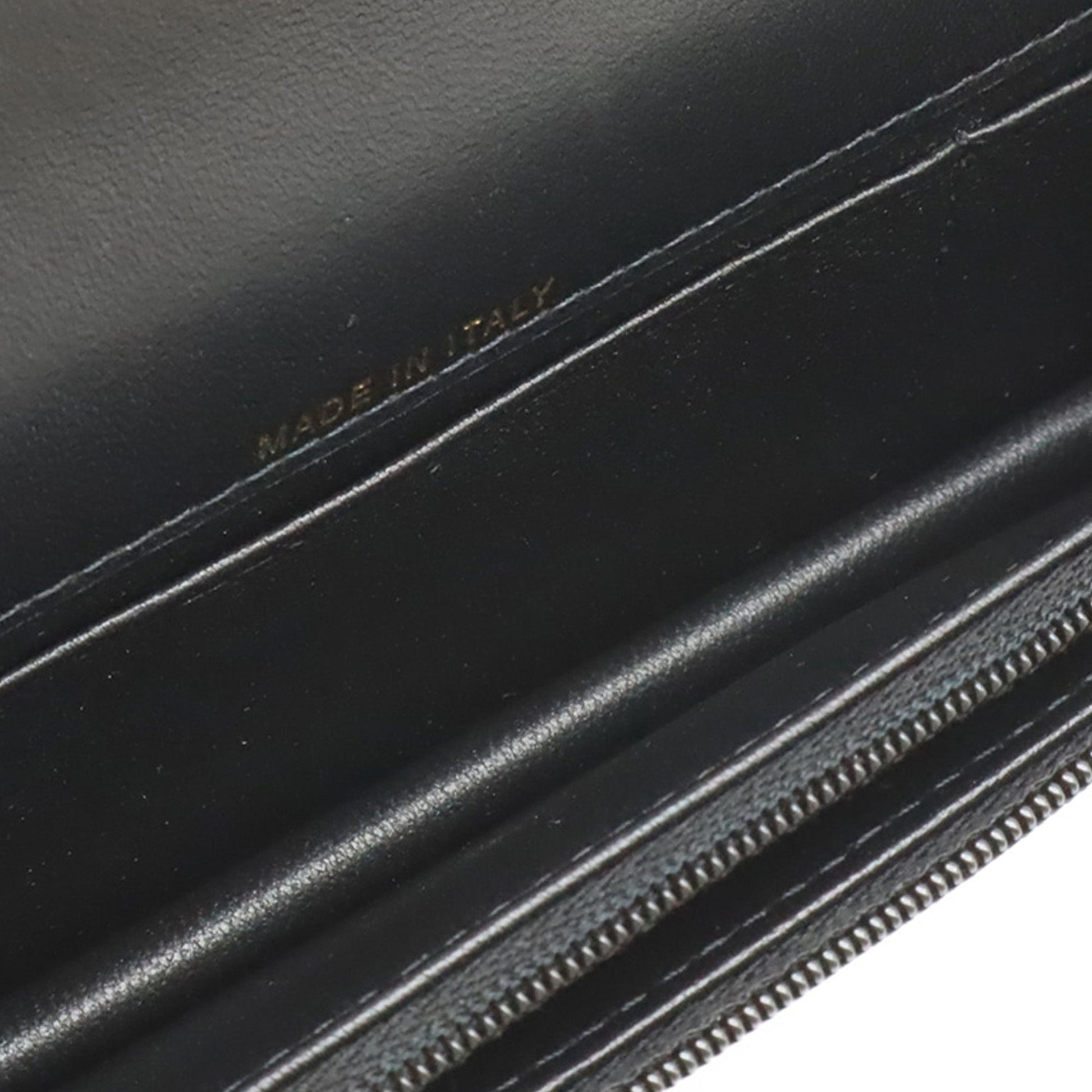 Chanel CC Quilted Lambskin Wooden Beads Top Handle Wallet On Chain