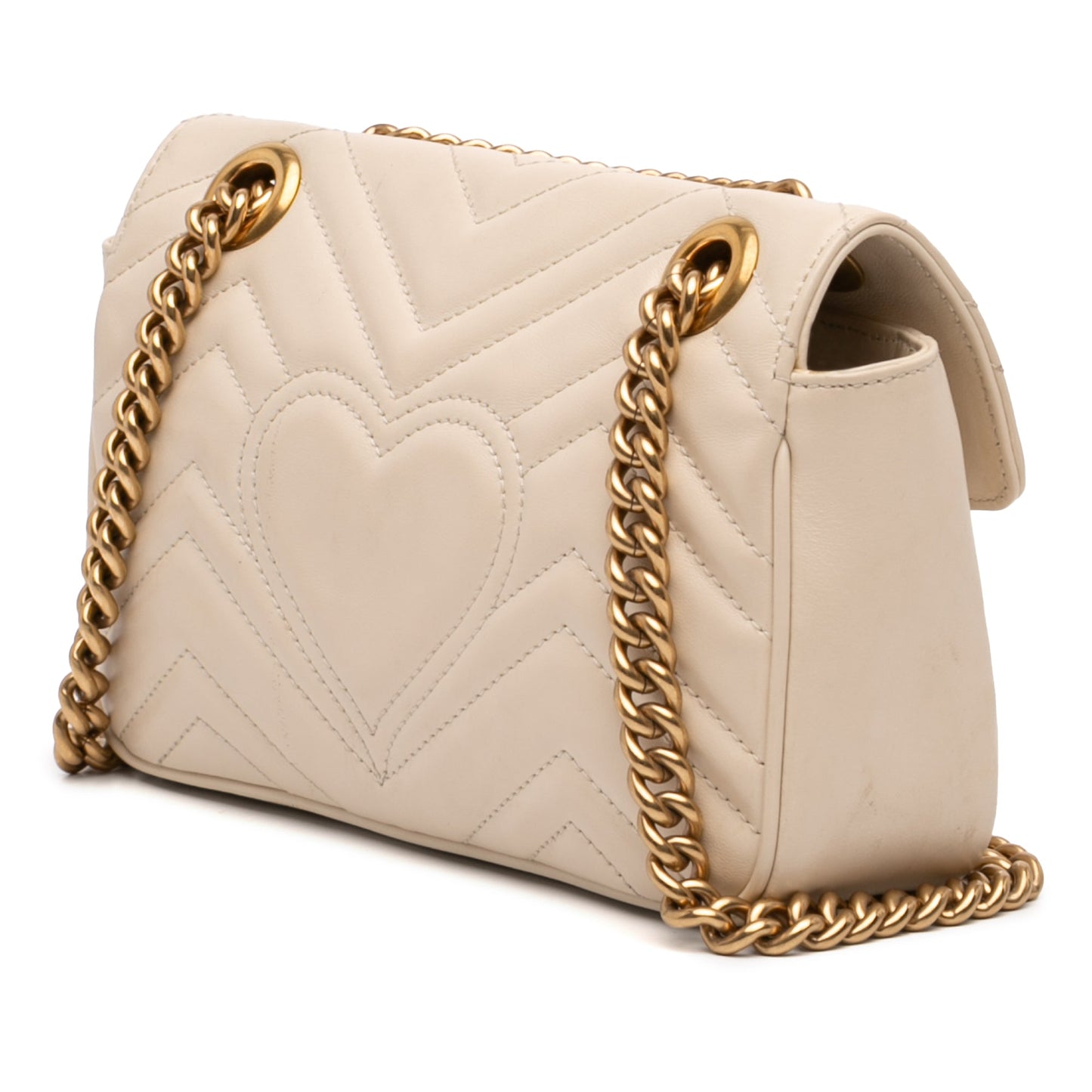 Gucci Small GG Marmont Matelasse Calfskin Shoulder Bag