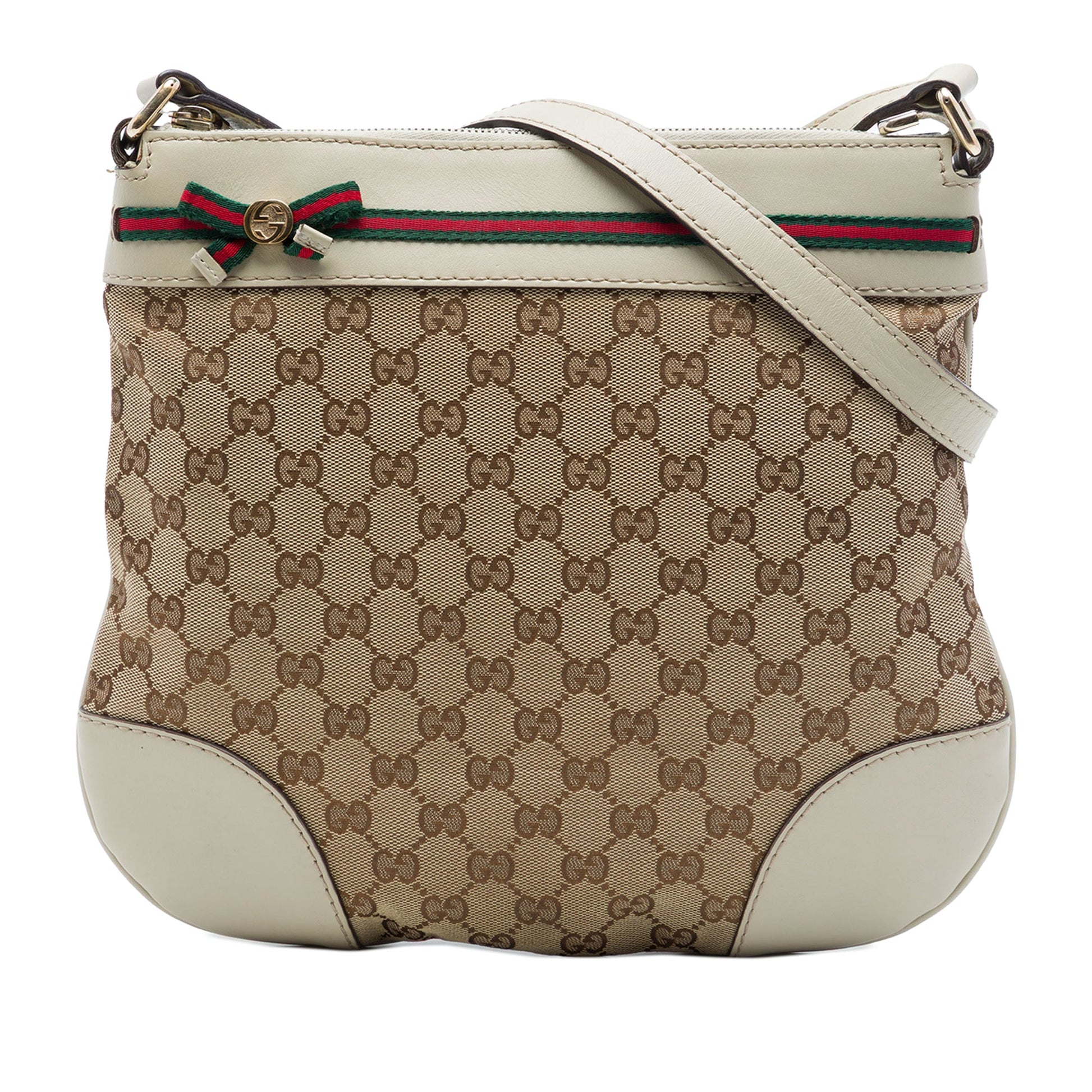 Gucci GG Canvas Web Mayfair Crossbody