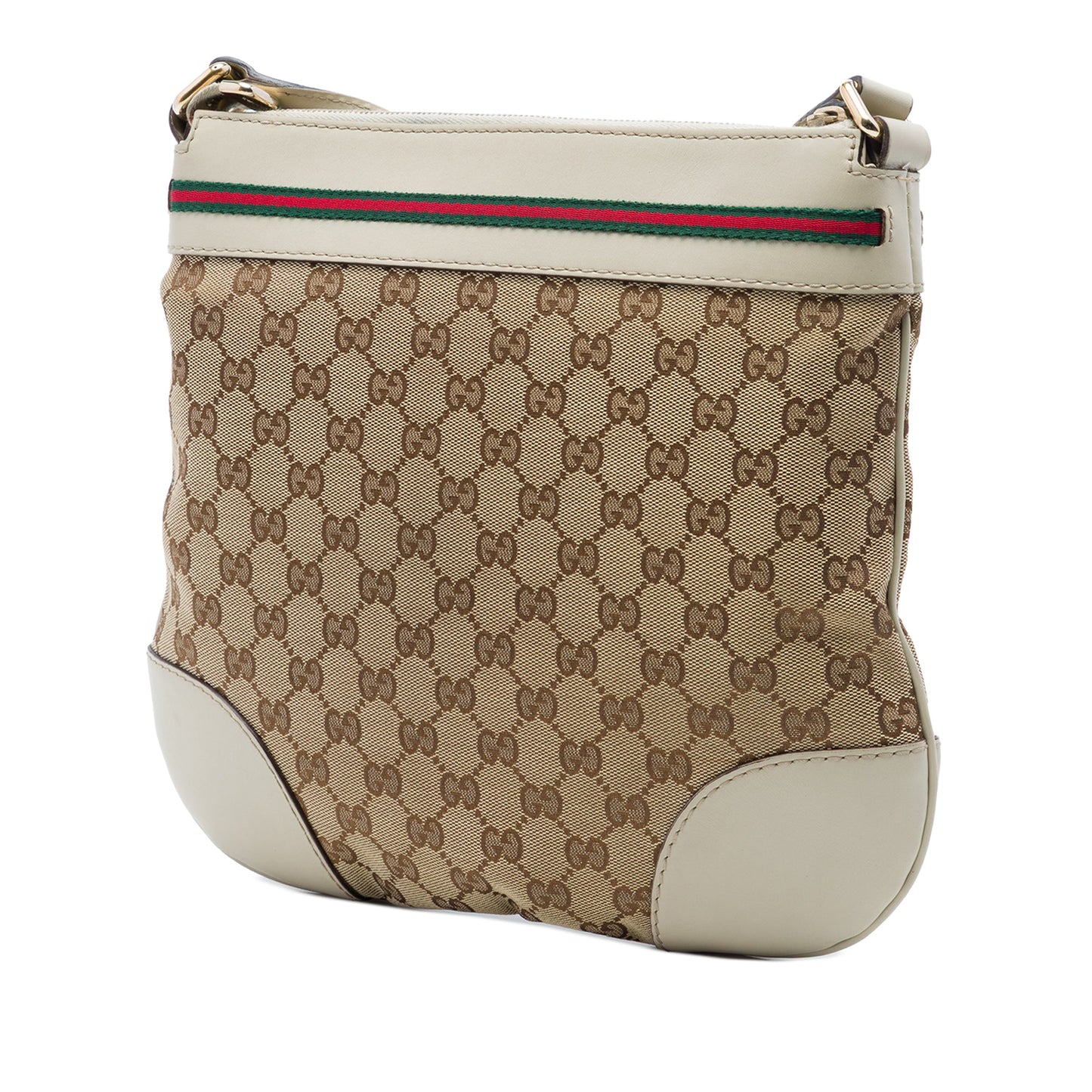 Gucci GG Canvas Web Mayfair Crossbody