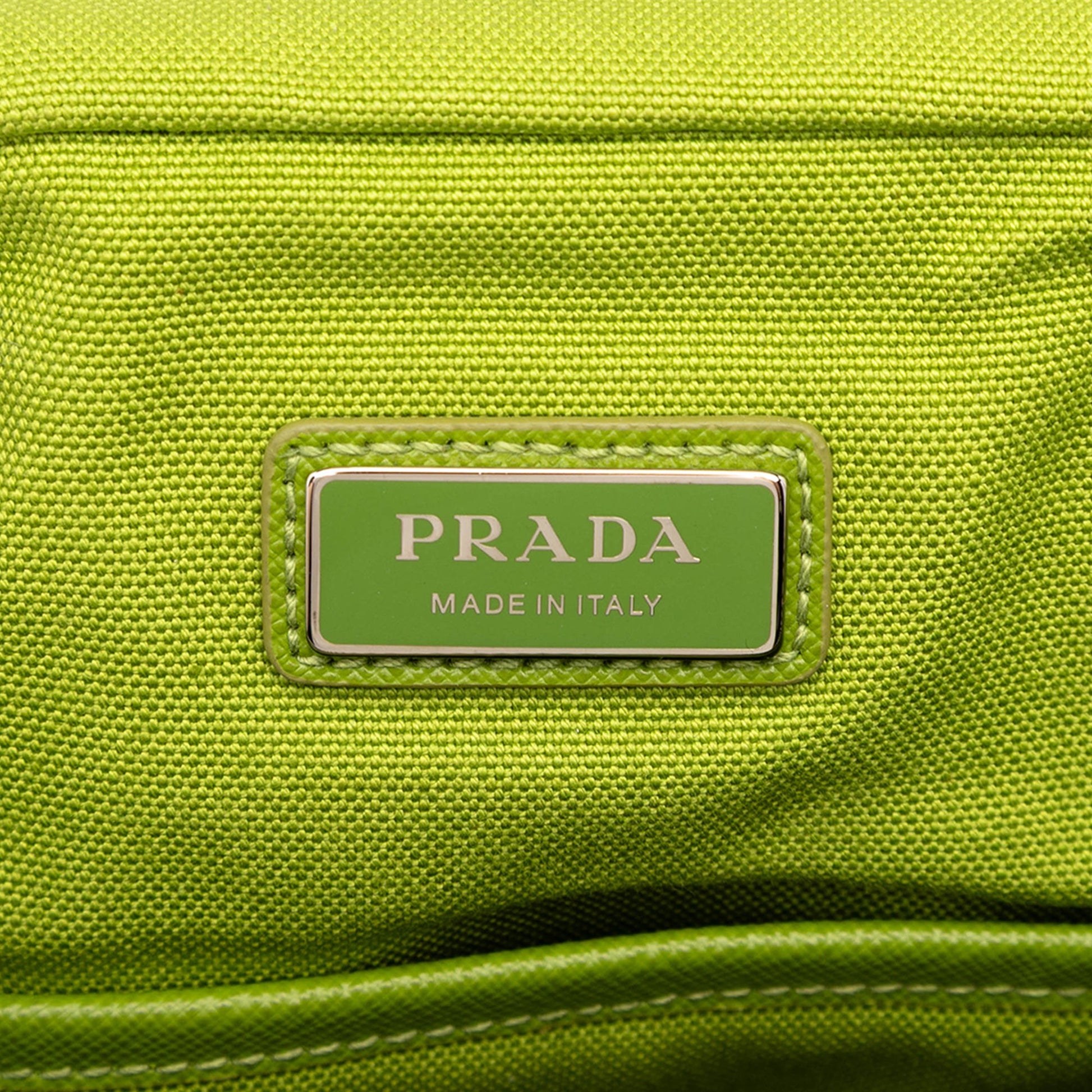 Prada Canvas Zipped Crossbody