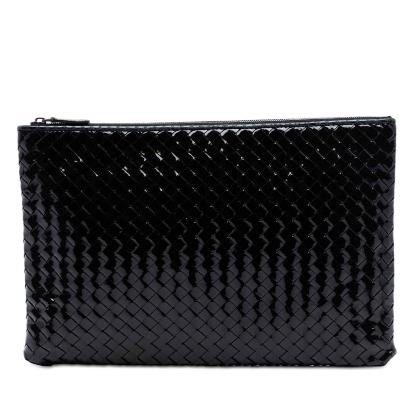 Patent Intrecciato Clutch