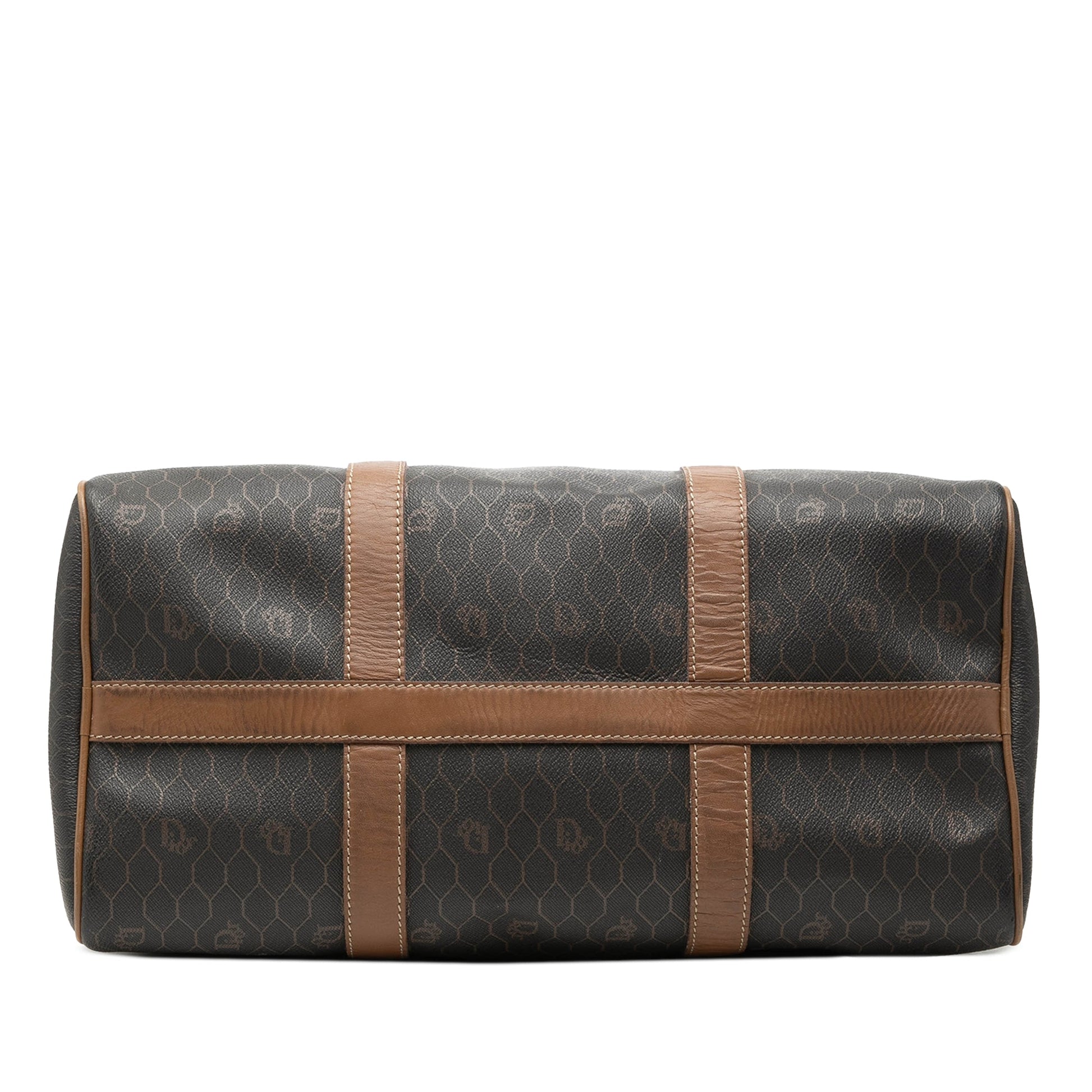 Dior Honeycomb Coated Canvas Boston Bag