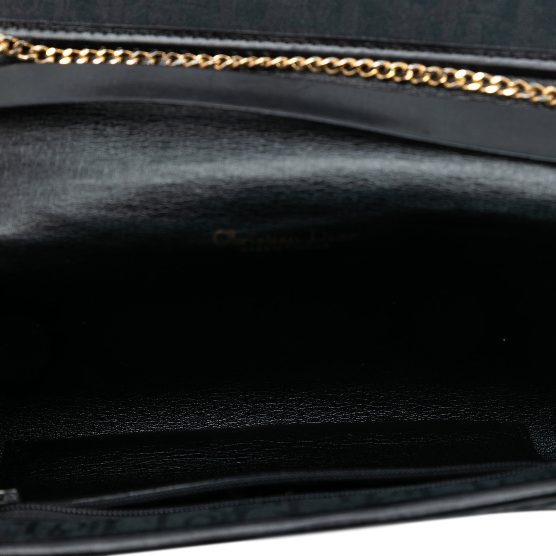 Dior Diorissimo Trotter Canvas Chain Shoulder Bag