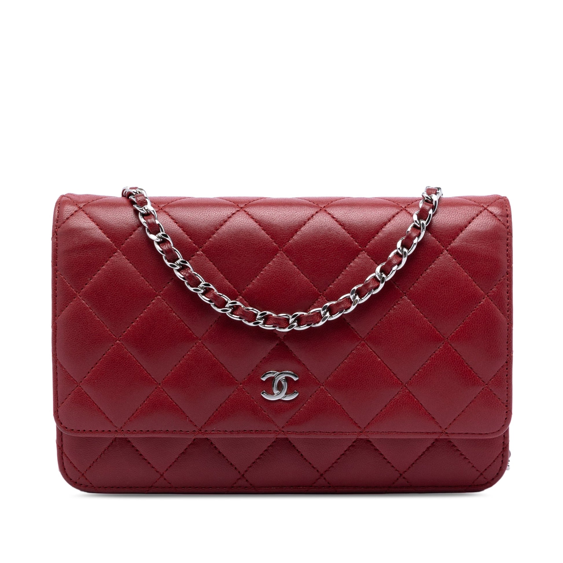 Chanel CC Quilted Lambskin Wallet on Chain