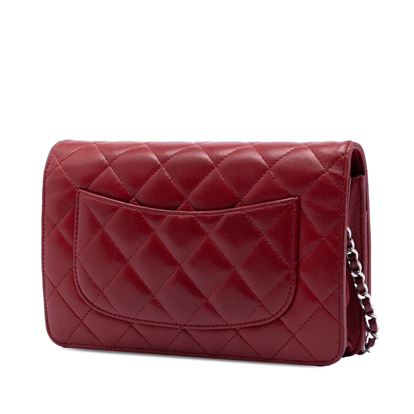Chanel CC Quilted Lambskin Wallet on Chain