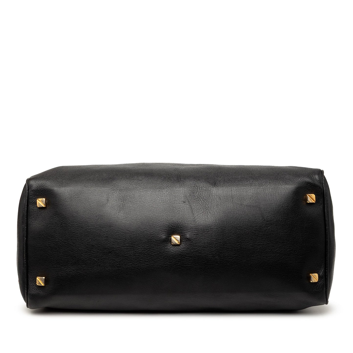 Bicolor Suede and Calfskin Velazquez Twist Travel Bag