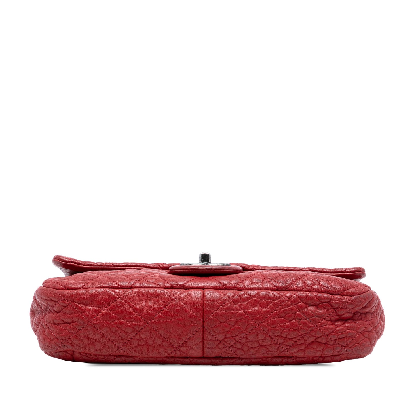 Chanel Small Quilted Distressed Calfskin Easy Flap