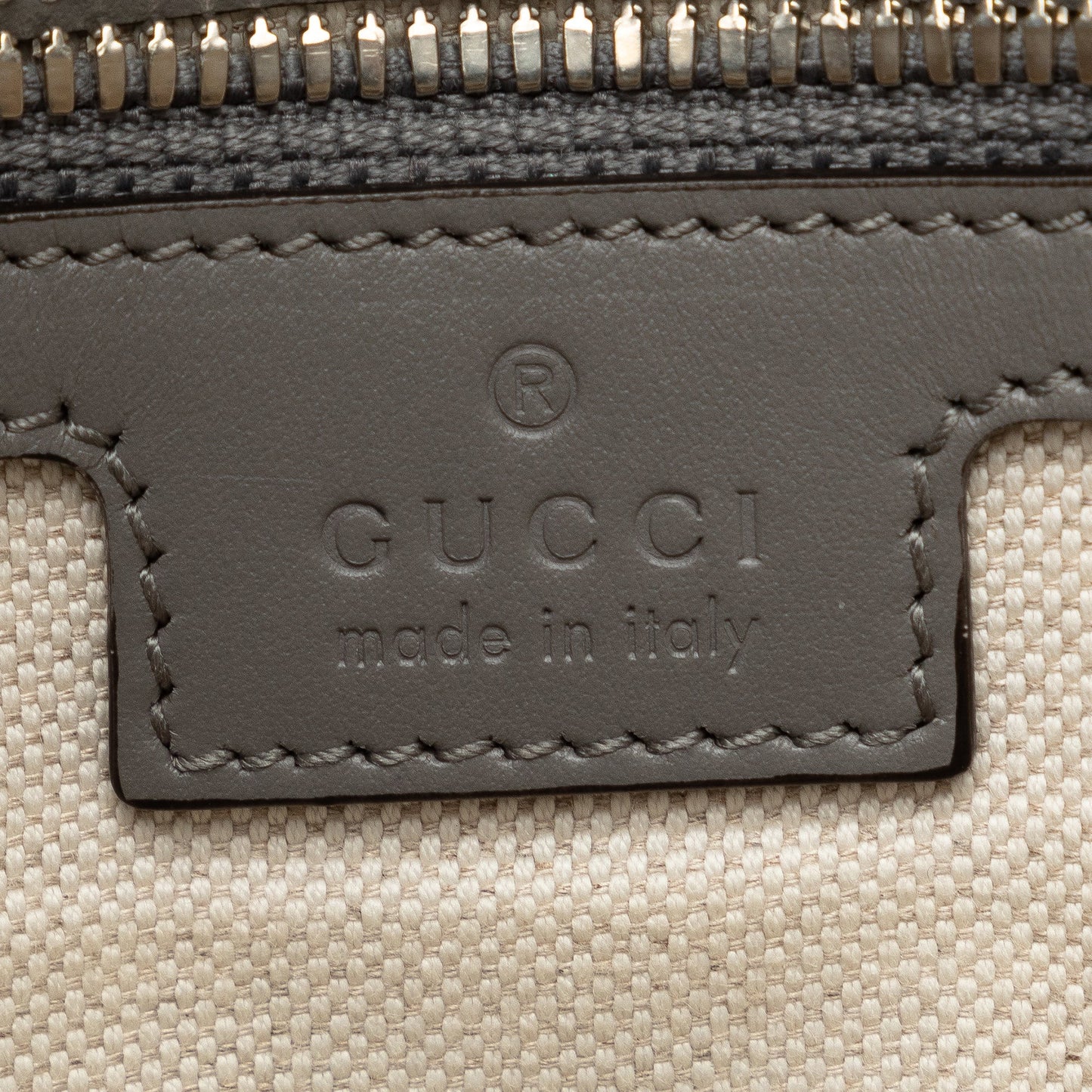 Gucci GG Embossed Leather Vertical Tote