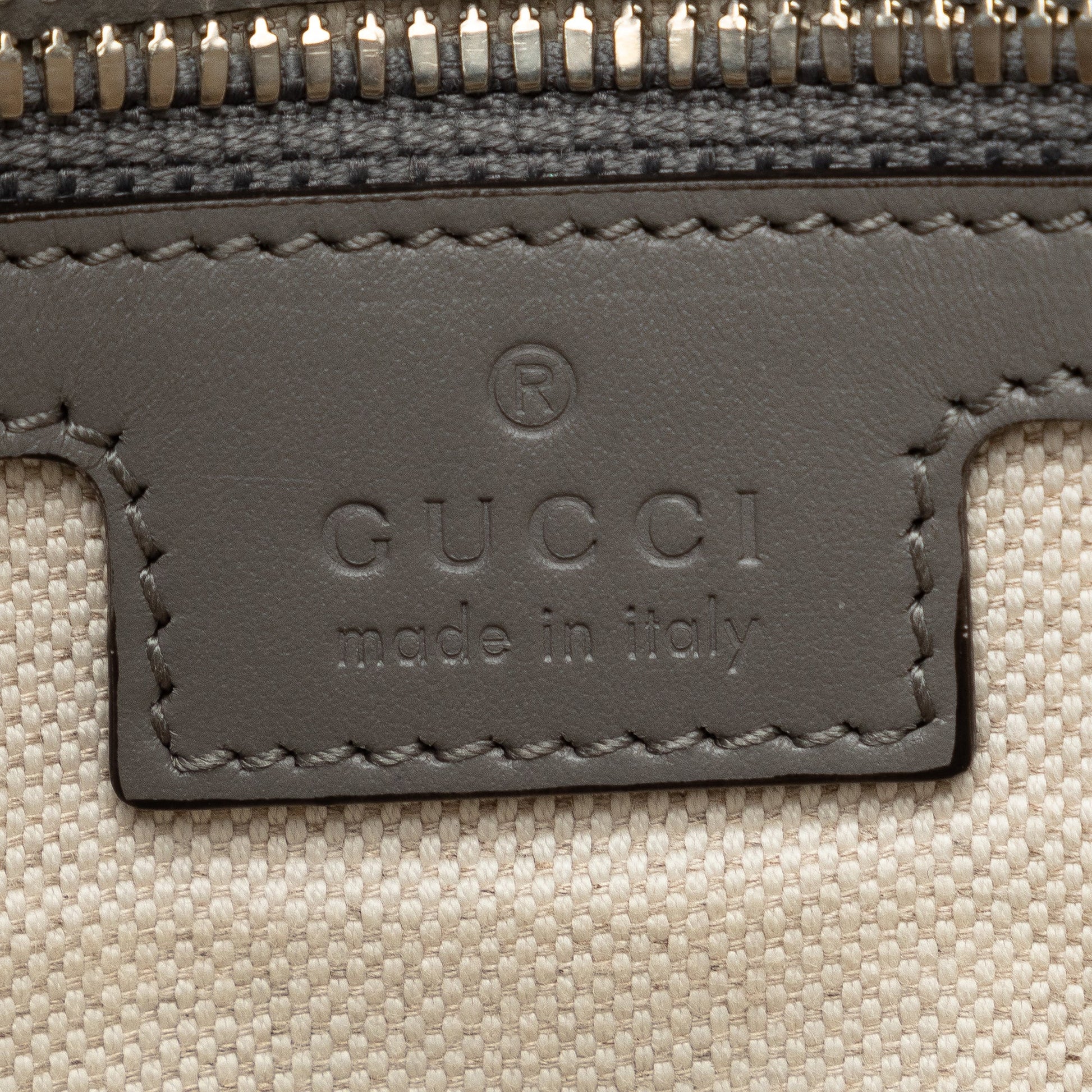 Gucci GG Embossed Leather Vertical Tote