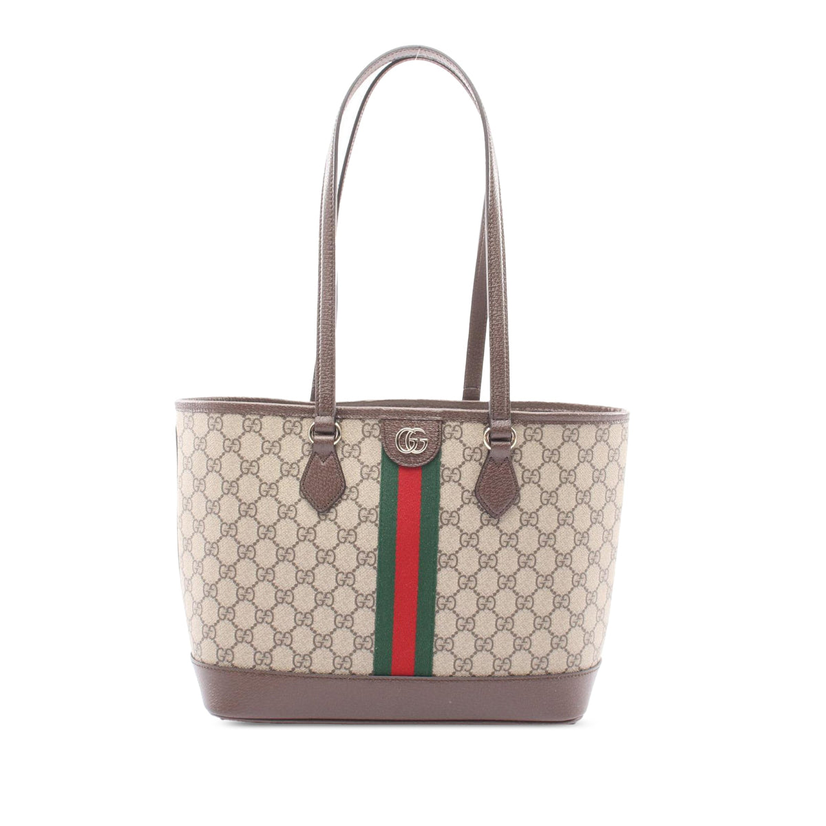 Gucci Medium GG Supreme Ophidia Web Tote