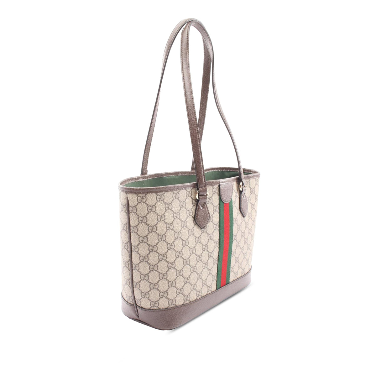 Gucci Medium GG Supreme Ophidia Web Tote