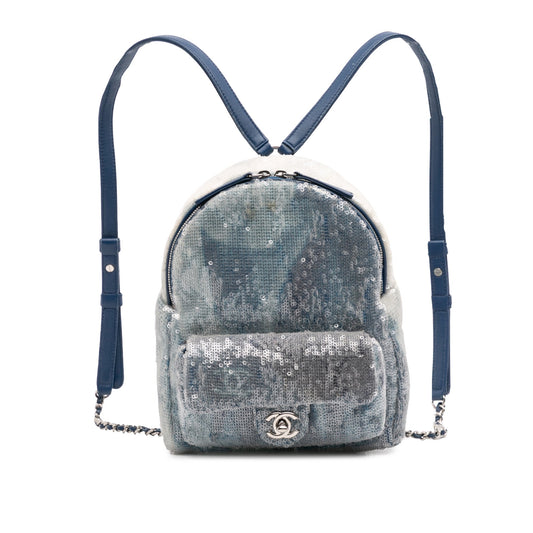 Chanel Sequin Waterfall Backpack