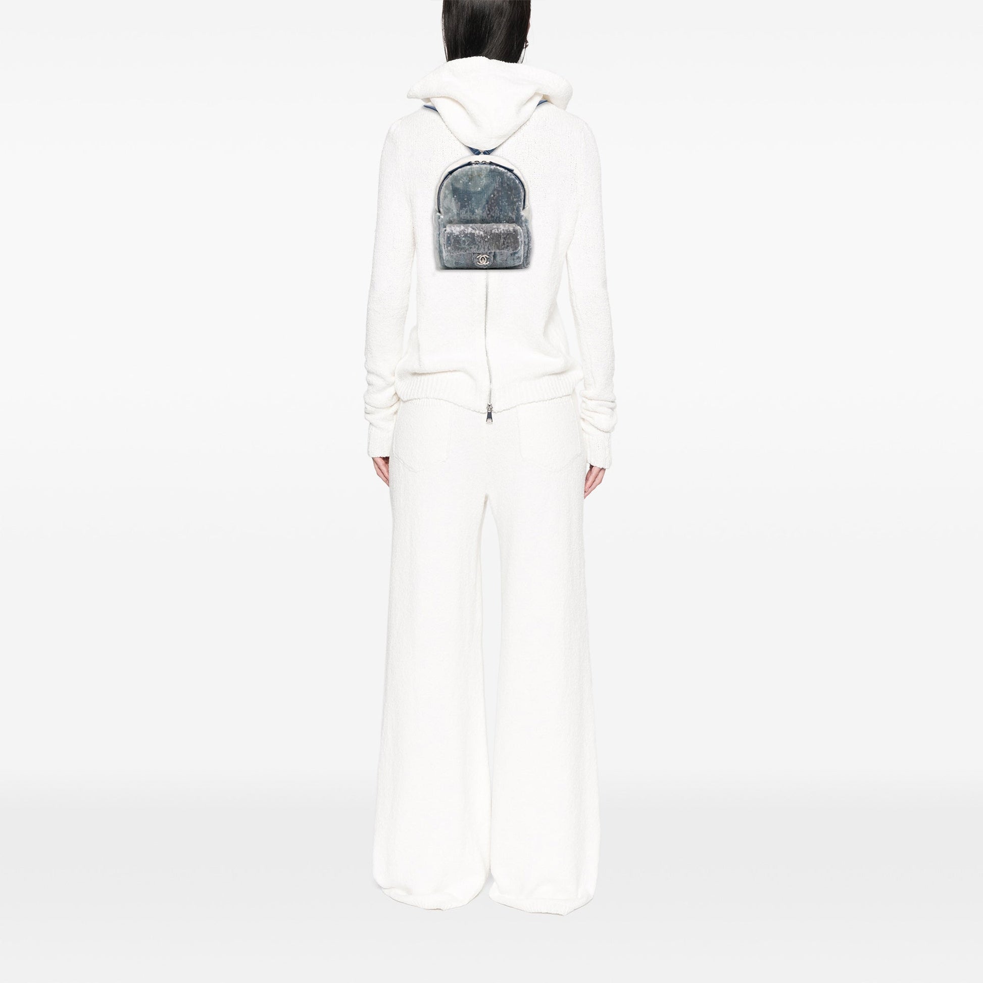 Chanel Sequin Waterfall Backpack